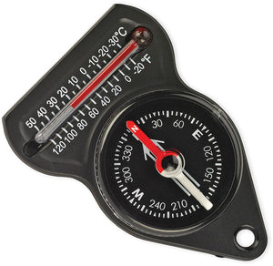 Mini Compass w/Thermometer Ndur ND51560
