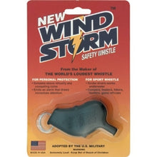 Load image into Gallery viewer, Wind Storm Safety Whistle All Weather Safety Whistle AW5BK

