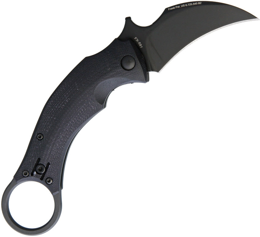 Black Bird Folder Black BAS210B