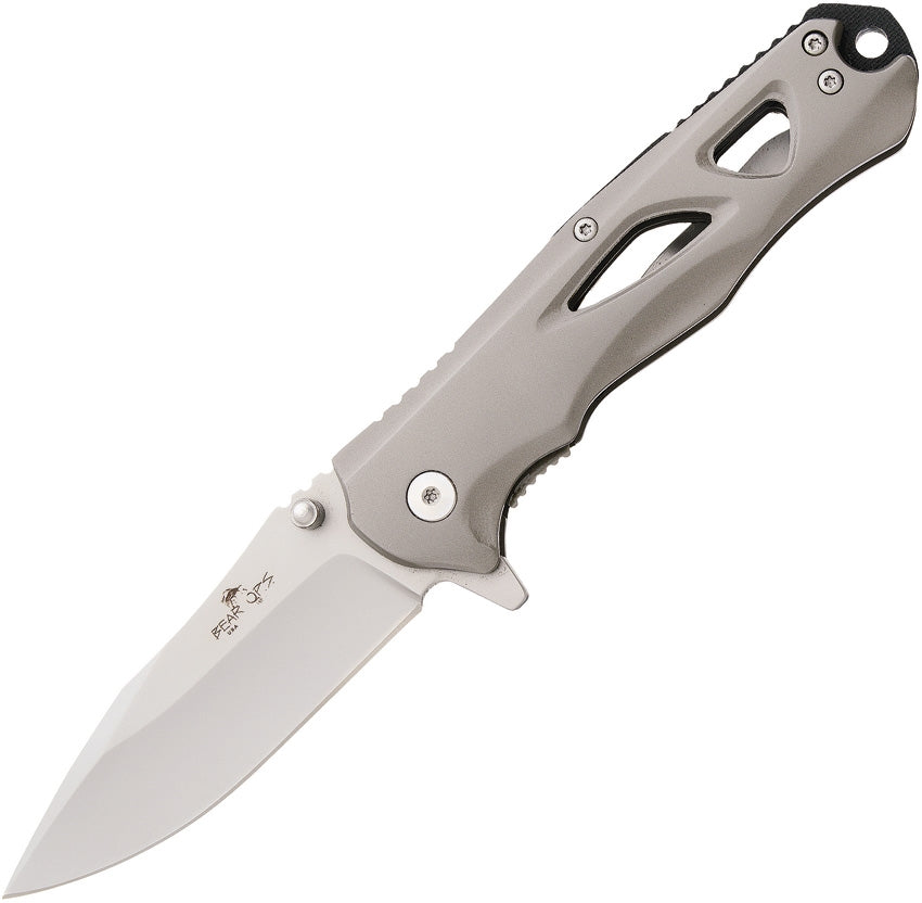 Rancor II Linerlock Stainless Bear Ops BCMC400SSS