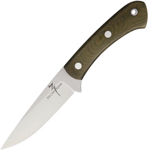 Kestrel Fixed Blade Green Zoe Crist Knives ZKKMGC