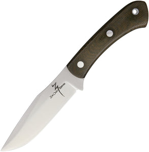 Peregrine Fixed Blade Green Zoe Crist Knives ZKPMGC